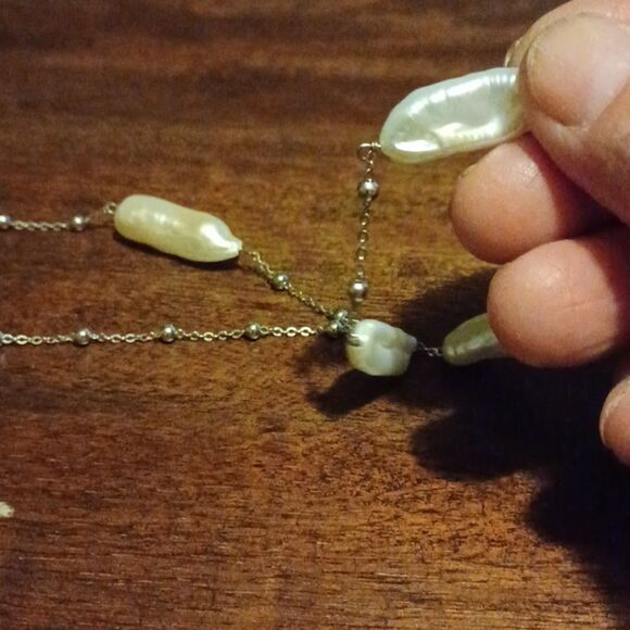 Milor Womans Sterling Silver Fresh Water Pearls NWT Necklace 38 Long - Picture 5 of 8